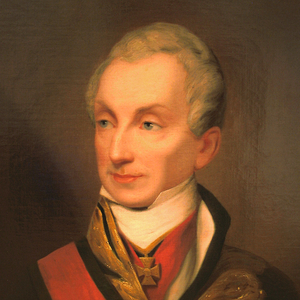 Ausschnitt des Gemäldes von Klemens von Metternich (1773-1859) von einem unbekannten Künstler. Um 1835-1840.
