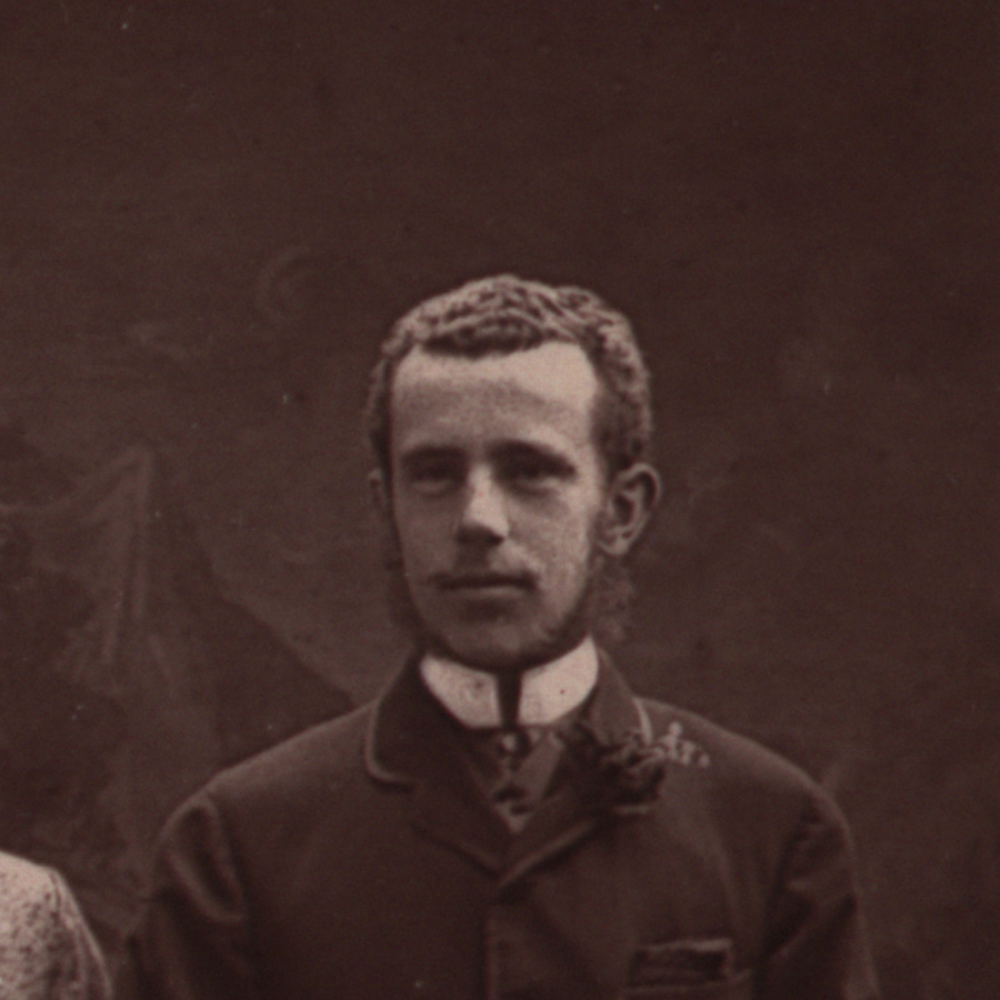 Rudolf / Wien Museum, Austria Detail of the photograph of Rudolf (1858–1889) by Frères Geruzet. Circa 1880.