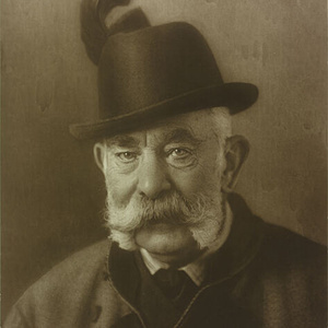Kaiser Franz Joseph / Österreichische Nationalbibliothek, Austria Ausschnitt der Fotografie des Kaisers Franz Joseph (1865-1906) von Hans Makart. Datiert 1867.