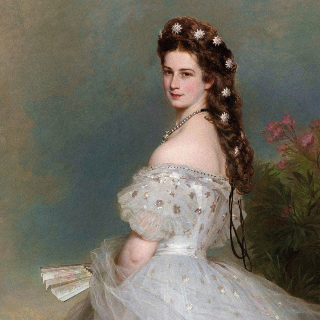 Habsburger als Trendsetter / Kunsthistorisches Museum Wien, Austria Gemälde von Elisabeth von Franz Xaver Winterhalter. Datiert 1865.
